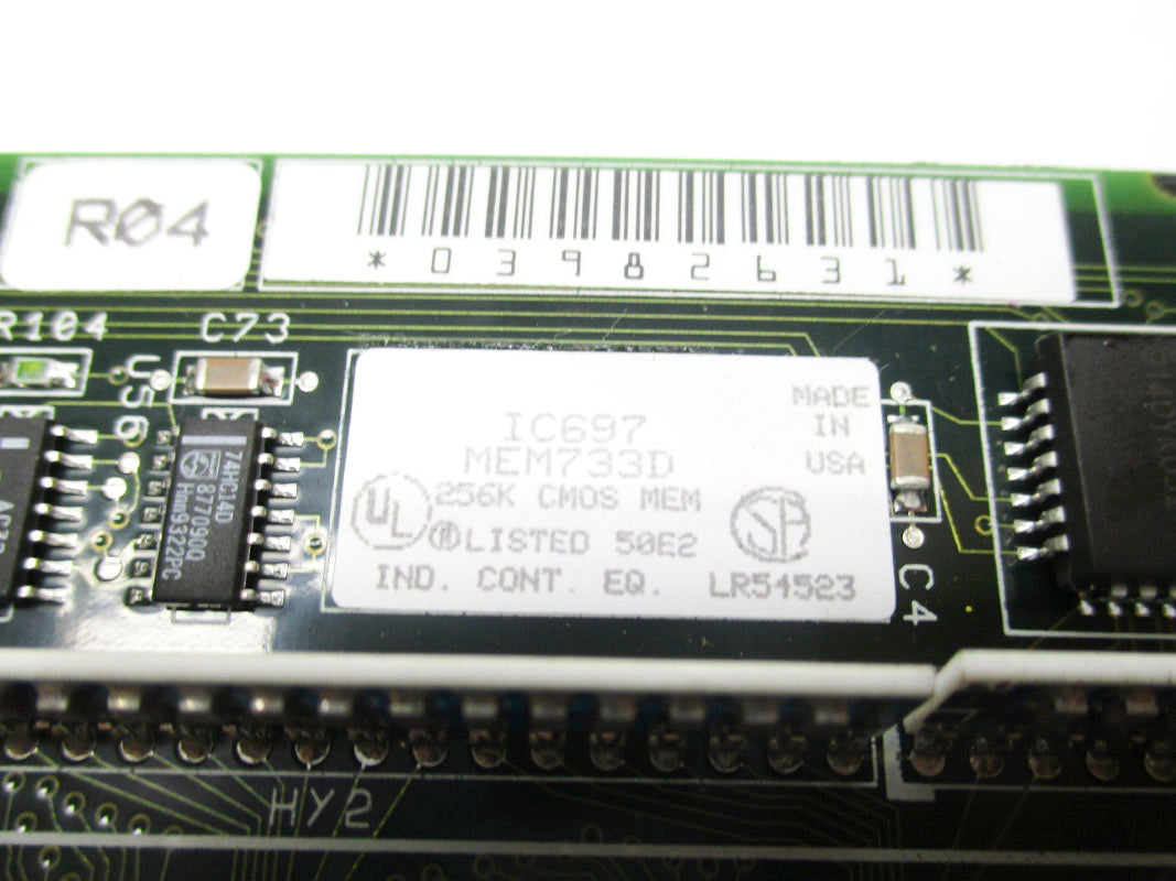 GENERAL ELECTRIC IC697MEM733D NSMP