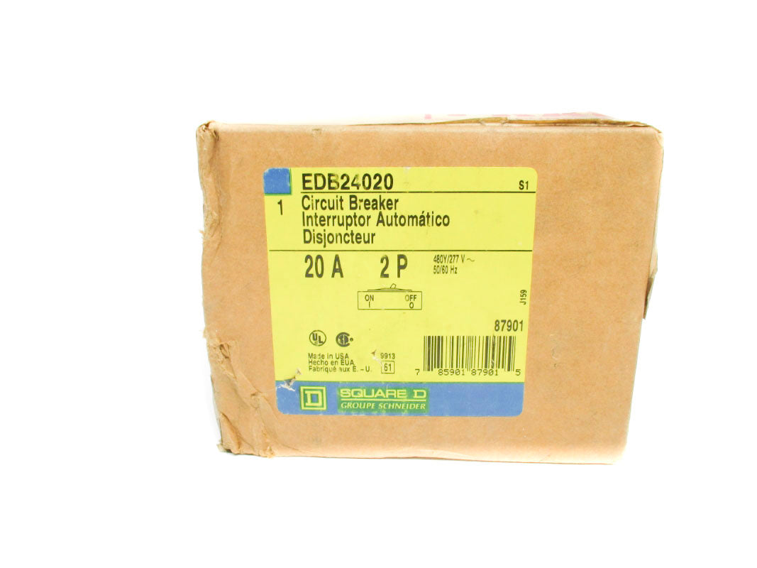 SQUARE D EDB24020 277V 20A NSFS