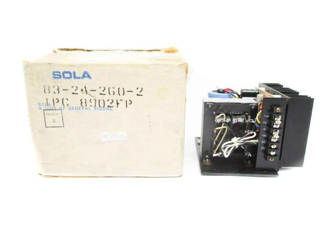 SOLA ELECTRIC 83-24-260-2 24VDC 6A NSMP