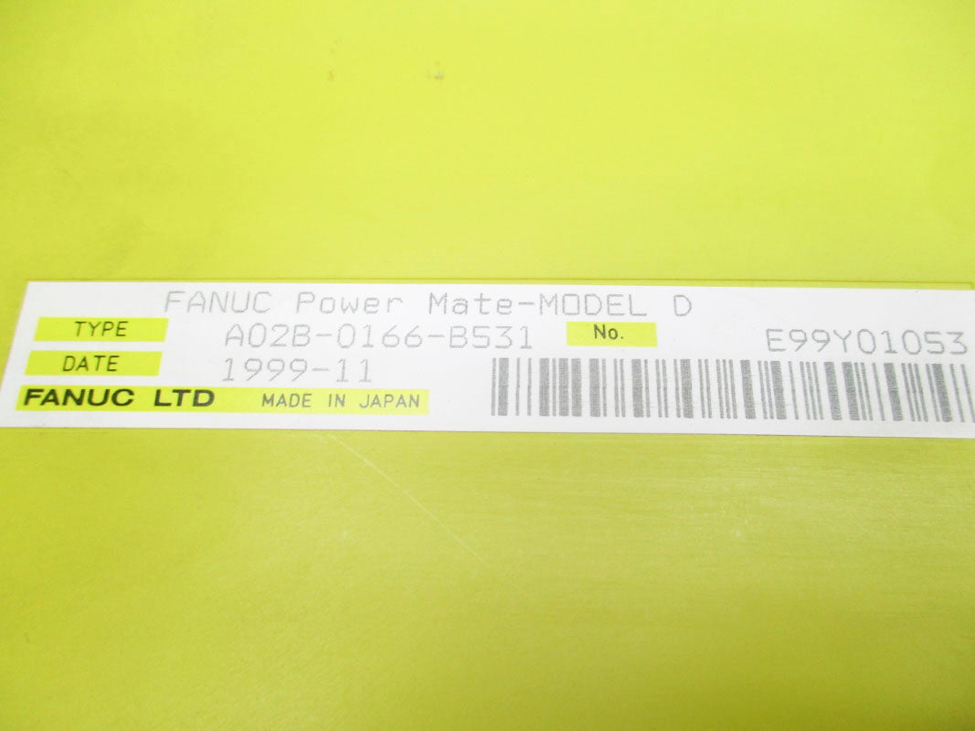 FANUC A02B-0166-B531 UNMP
