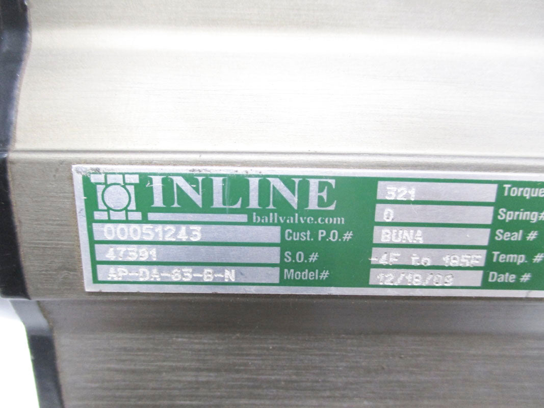 INLINE AP-DA-63-B-N 145PSI 2" UNMP