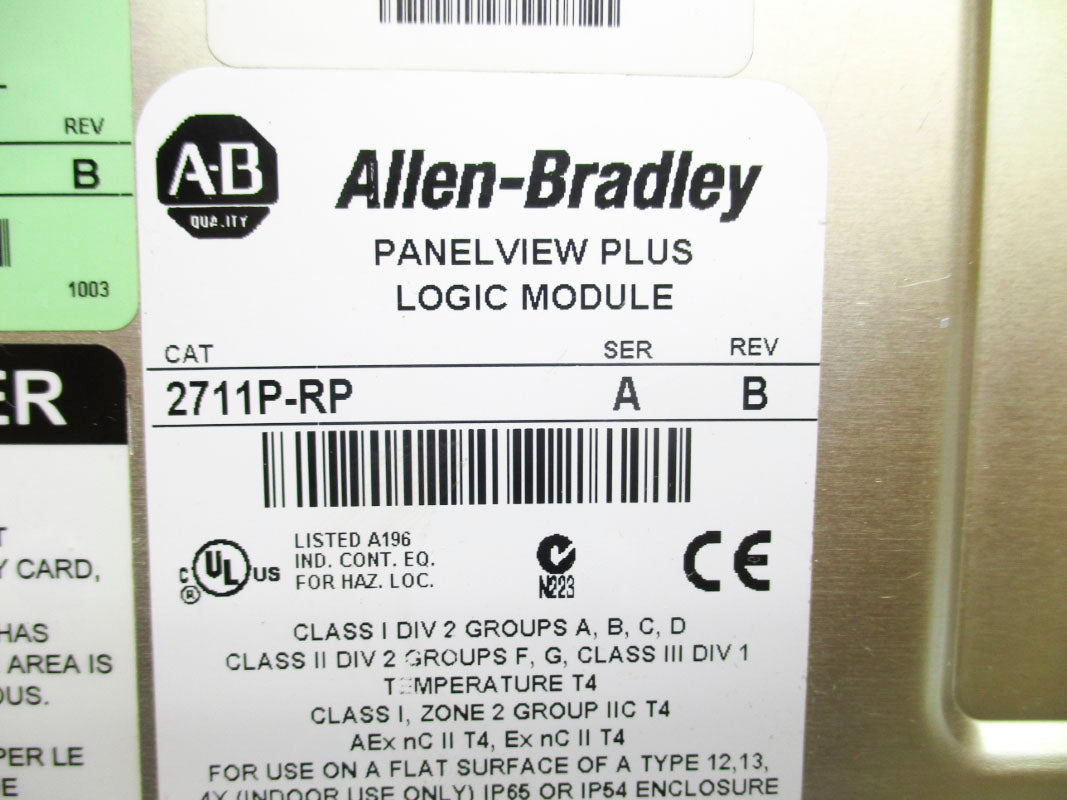 ALLEN BRADLEY 2711P-RP SER. A REV. B NSNP