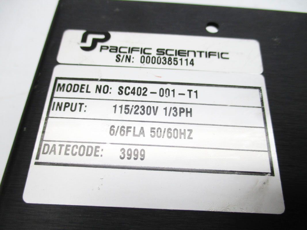 PACIFIC SCIENTIFIC SC402-001-T1 230V NSNP