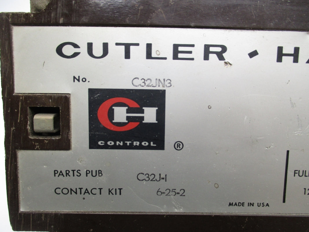 CUTLER HAMMER C32JN3 120V UNMP