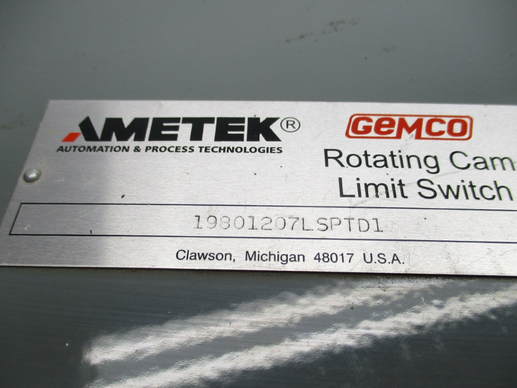 AMETEK 19801207LSPTD1 UNMP