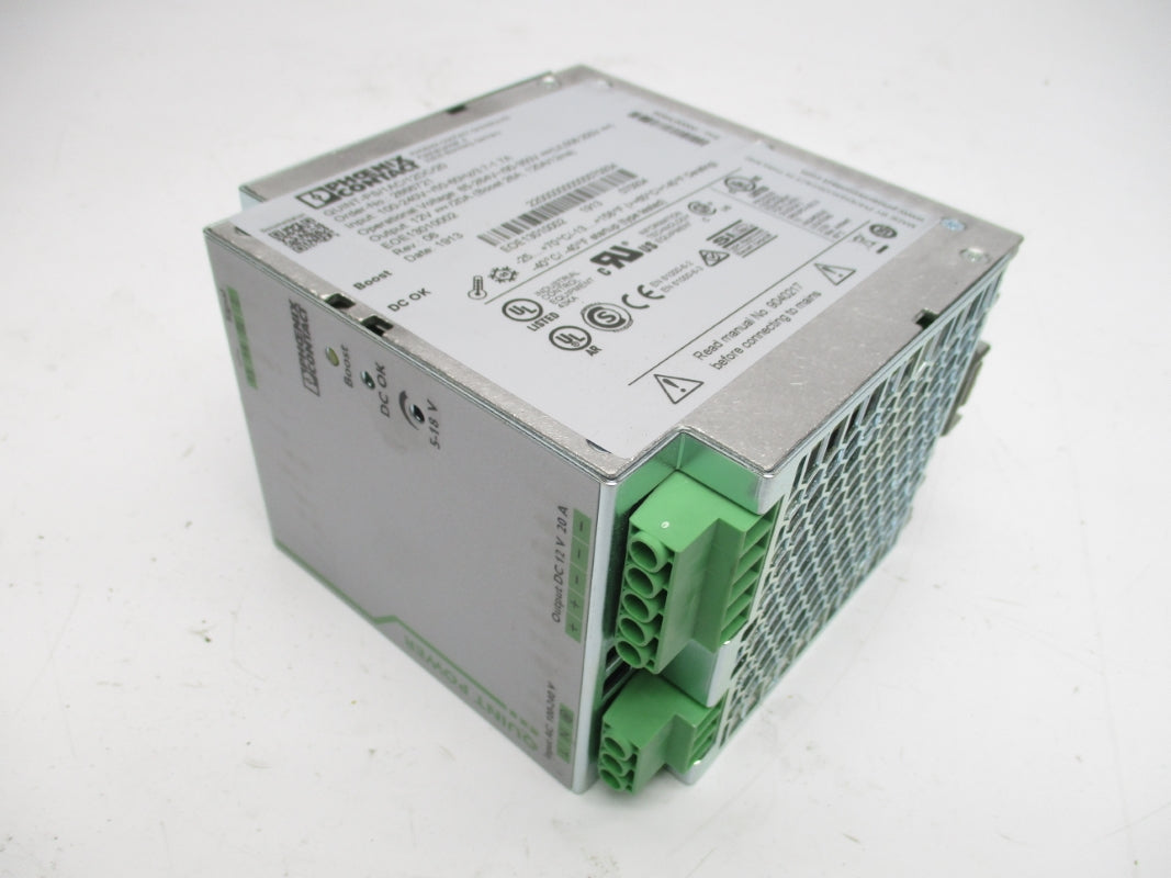 PHOENIX CONTACT QUINT-PS/1AC/12DC/20 240V 3.7A NSMP