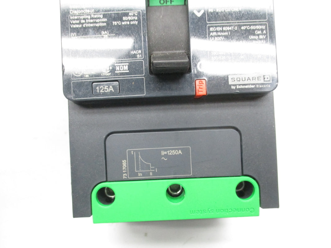 SQUARE D BDL36125 480V 125A NSNP