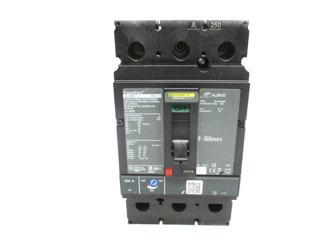 SQUARE D JLL36200 600V 200A NSNP