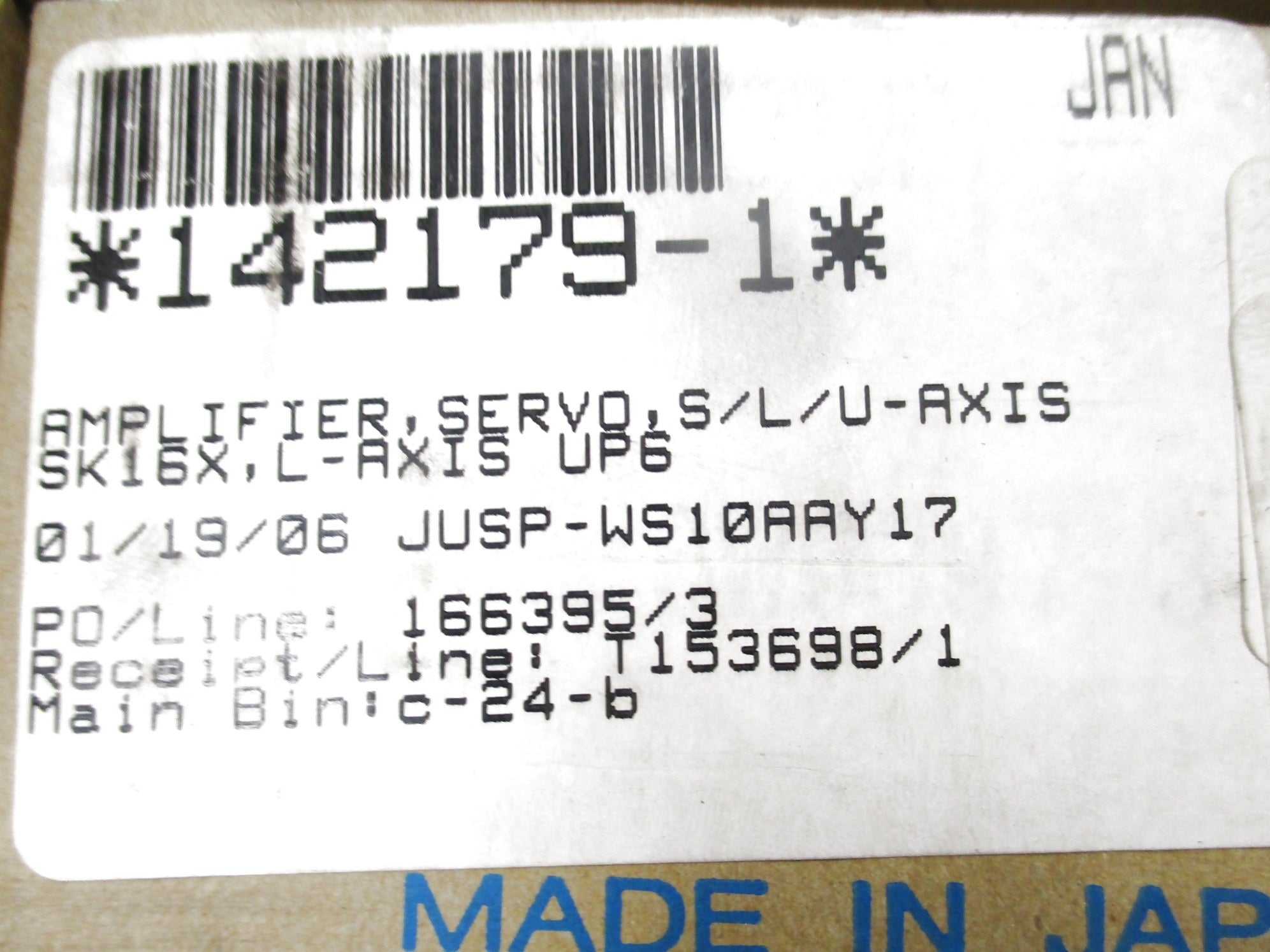 YASKAWA JUSP-WSCD10AAY17 NSMP