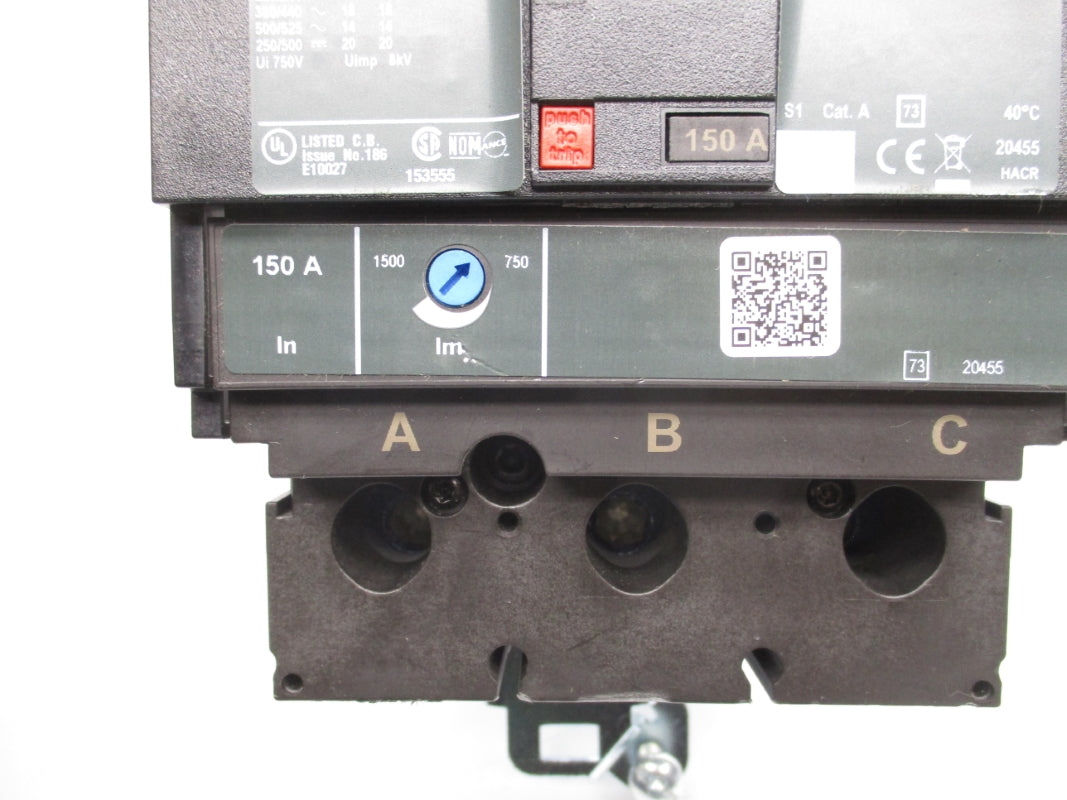 SQUARE D JDA36150 600V 150A NSNP