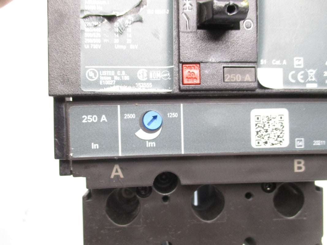SQUARE D JDA262501 600V 250A NSNP