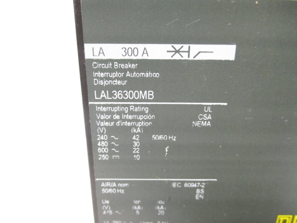 SQUARE D LAL36300MB 600V 300A NSNP