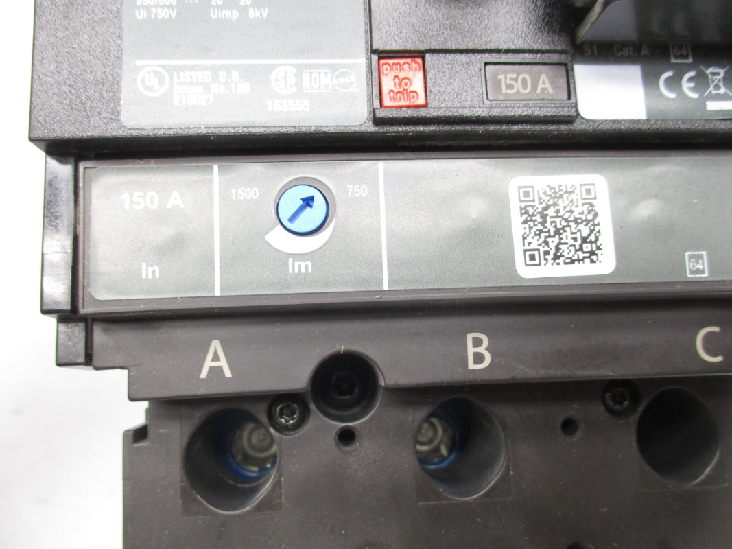 SQUARE D JJA36150YP 600V 150A NSNP