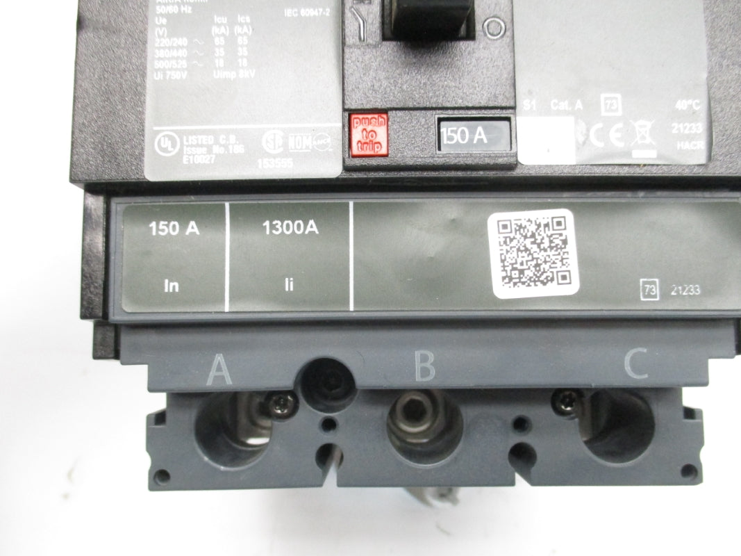 SQUARE D HGA36150 600V 150A NSNP
