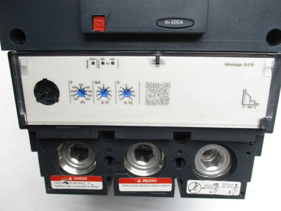 SQUARE D LJA36600U33X 600V 600A (AS PICTURED) NSNP