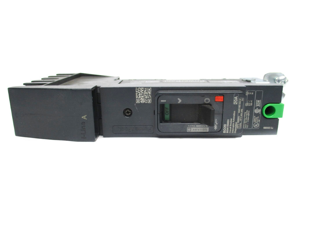 SQUARE D BDA140201 277V 20A NUPI