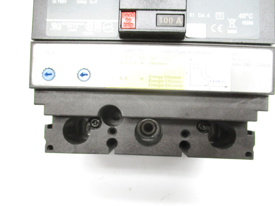 SQUARE D HJL36100M73 600V 100A (AS PICTURED) NSNP