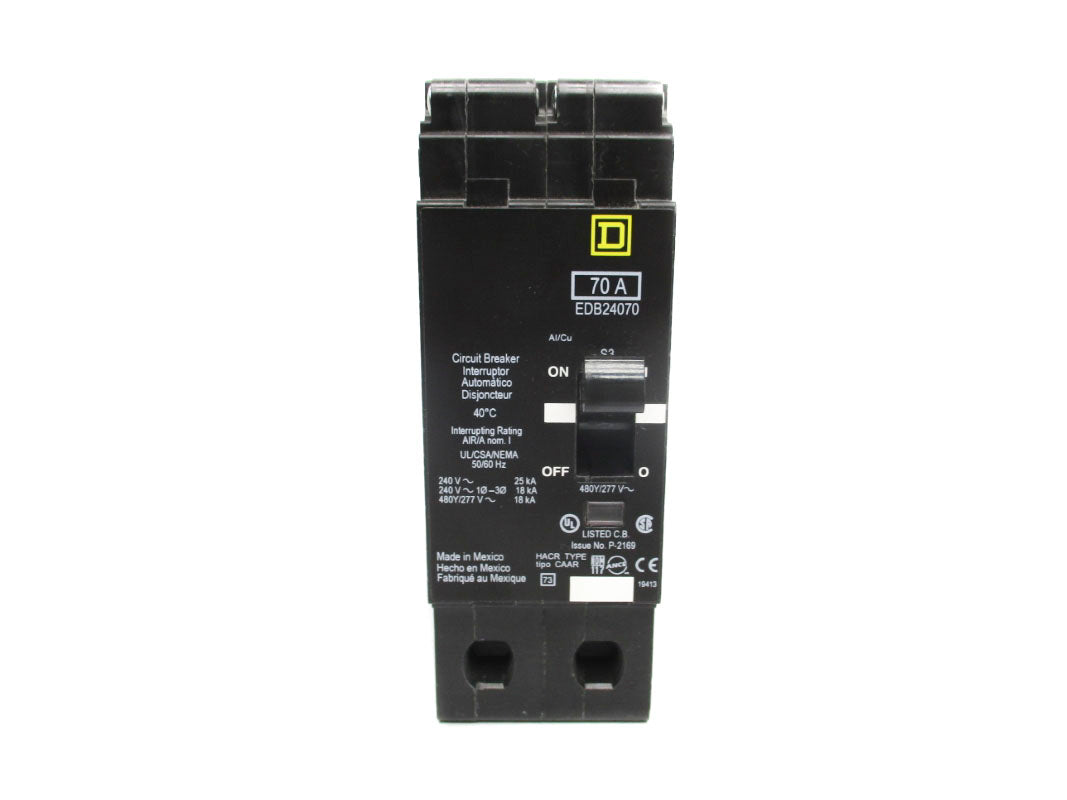 SQUARE D EDB24070 277V 70A NSNP