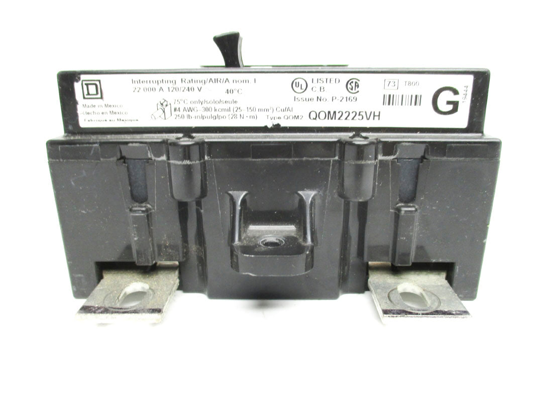 SQUARE D QOM2225VH 240V 225A NUPI