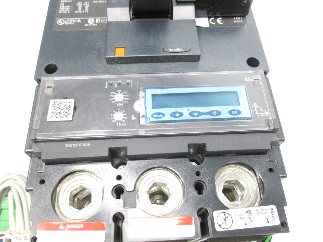 SQUARE D LJA36400CU44XEHYH3YP 600V 400A NSNP