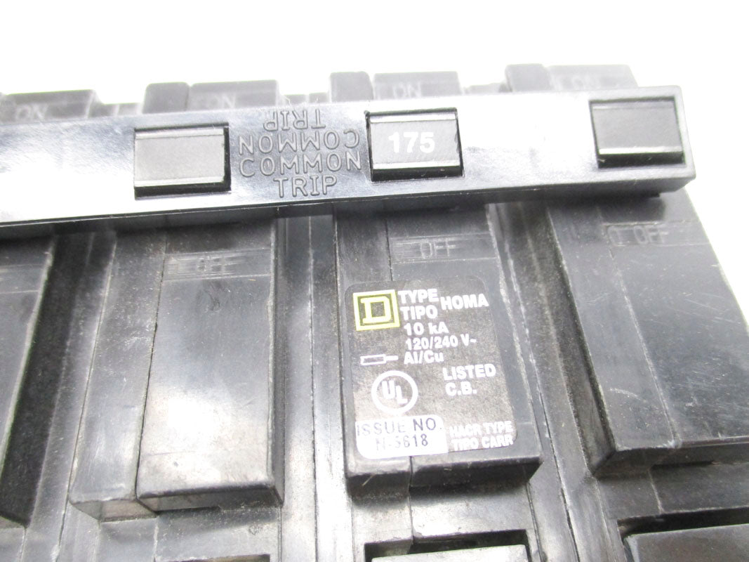 SQUARE D HOM2175BB 240V 175A NSNP