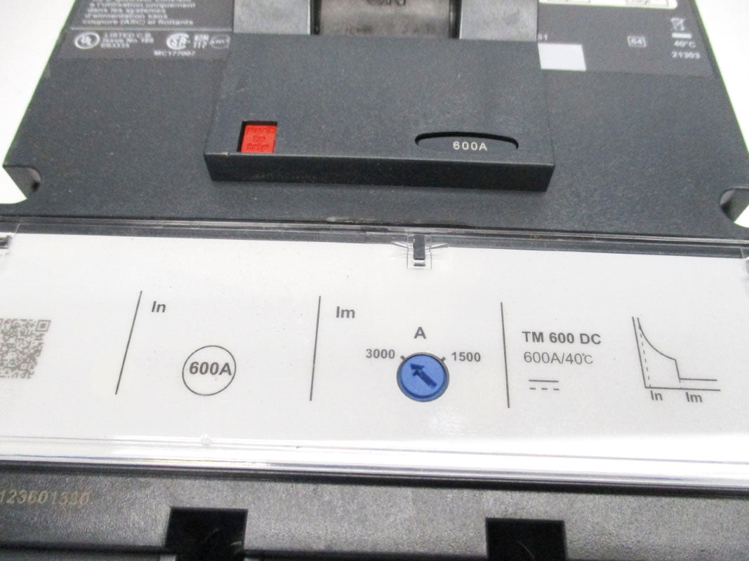 SQUARE D LLF37060D33 600V 600A NSNP