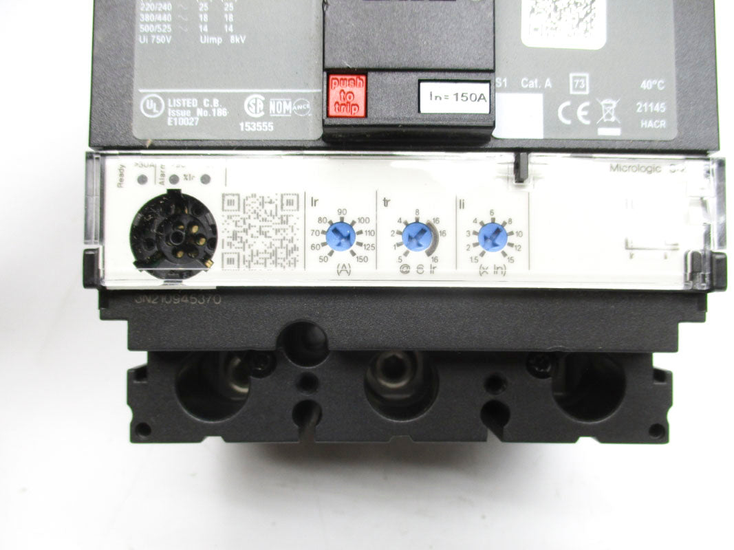 SQUARE D HDL36150U31X 600V 150A NSNP