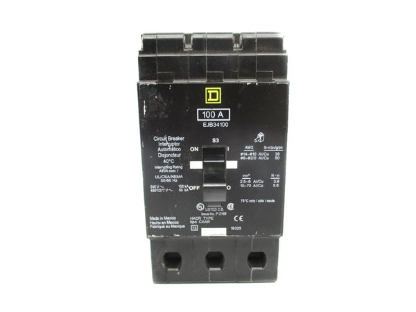 SQUARE D EJB34100 277V 100A NSNP