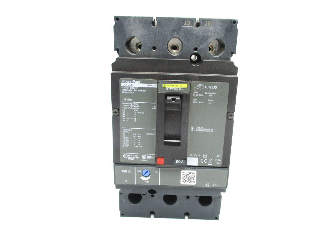 SQUARE D JDF36150 600V 150A NSNP