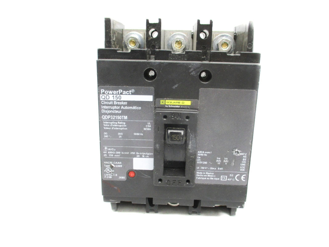 SQUARE D QDP32150TM 240V 150A UNMP