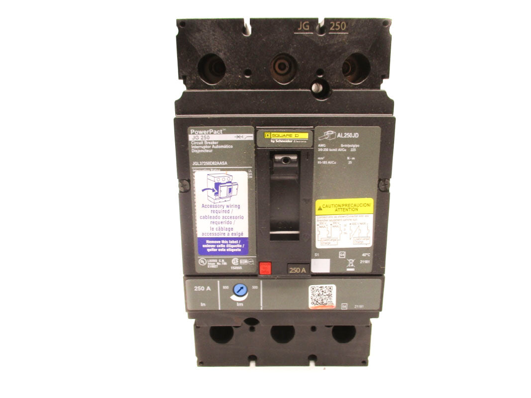 SQUARE D JGL37250D82AASA 600V 250A NSNP