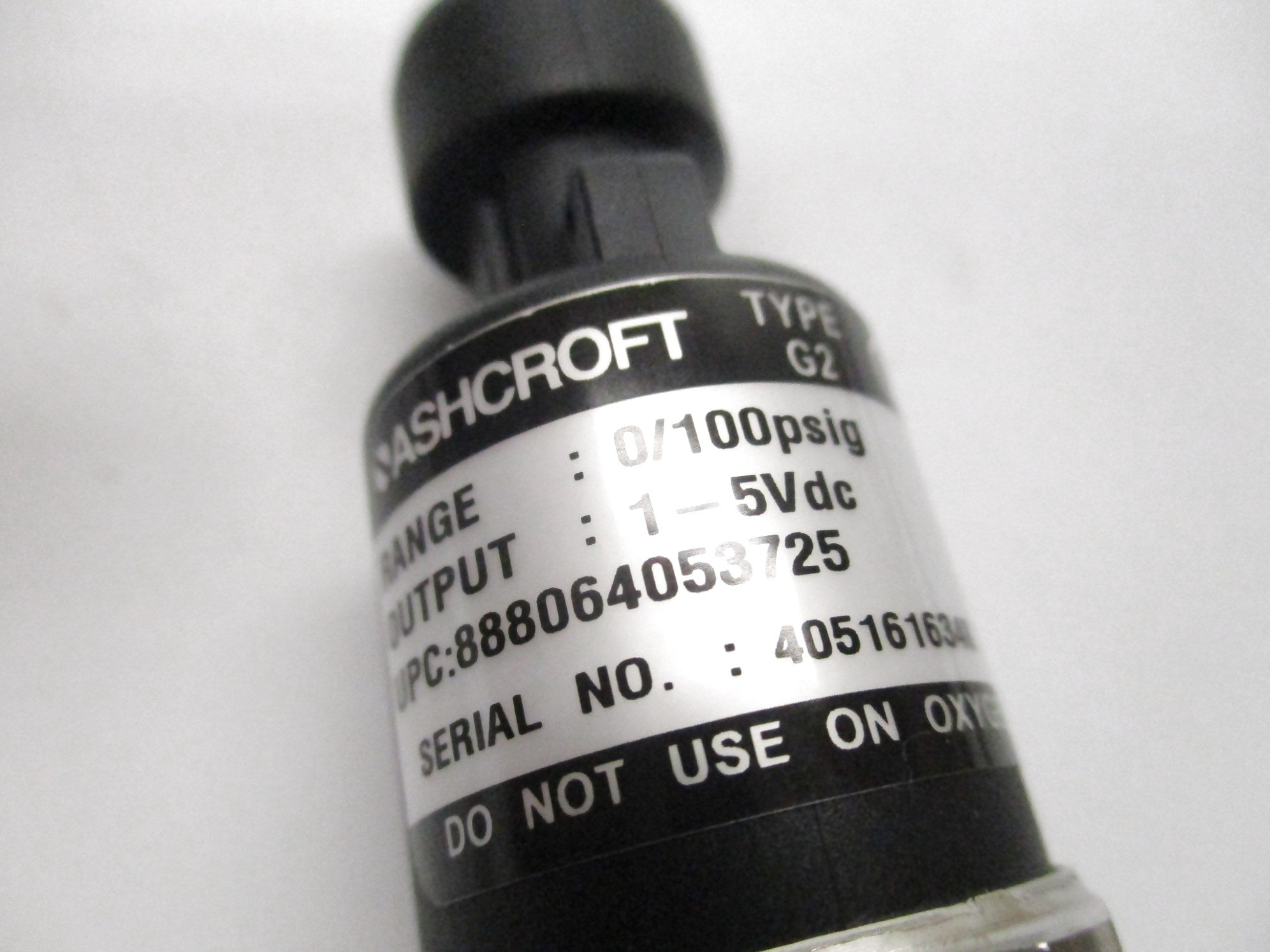 ASHCROFT G27M0215GN100#G NSMP
