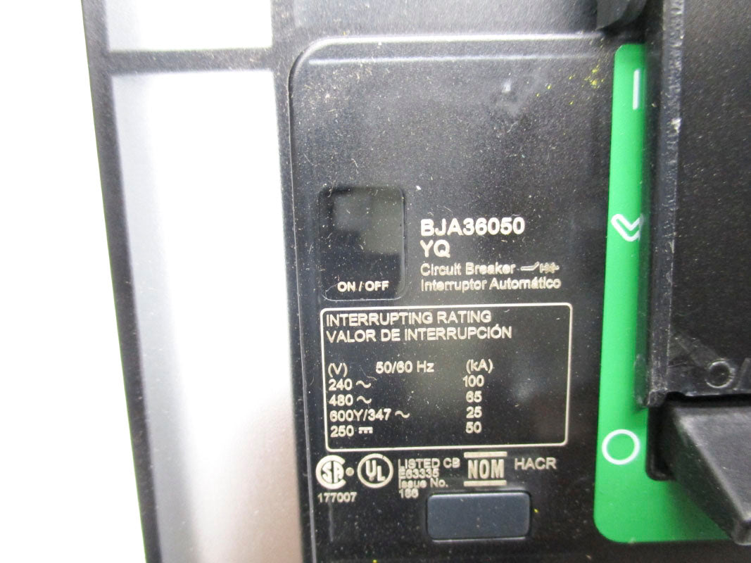 SQUARE D BJA36050YQ 480V 50A NSNP