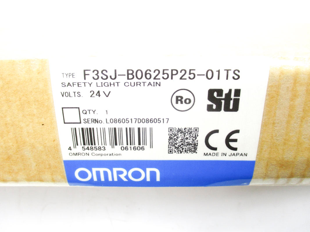 OMRON F3SJ-B0625P25-01TS 24V NSFS