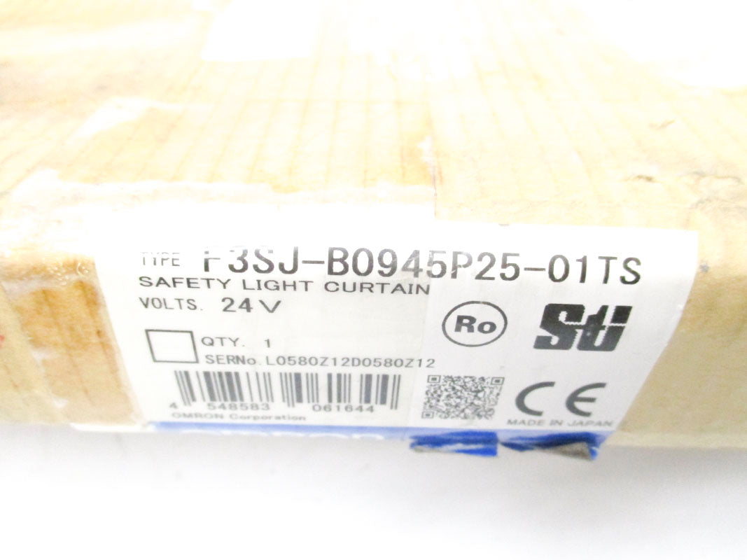 OMRON F3SJ-B0945P25-01TS 24V NSMP