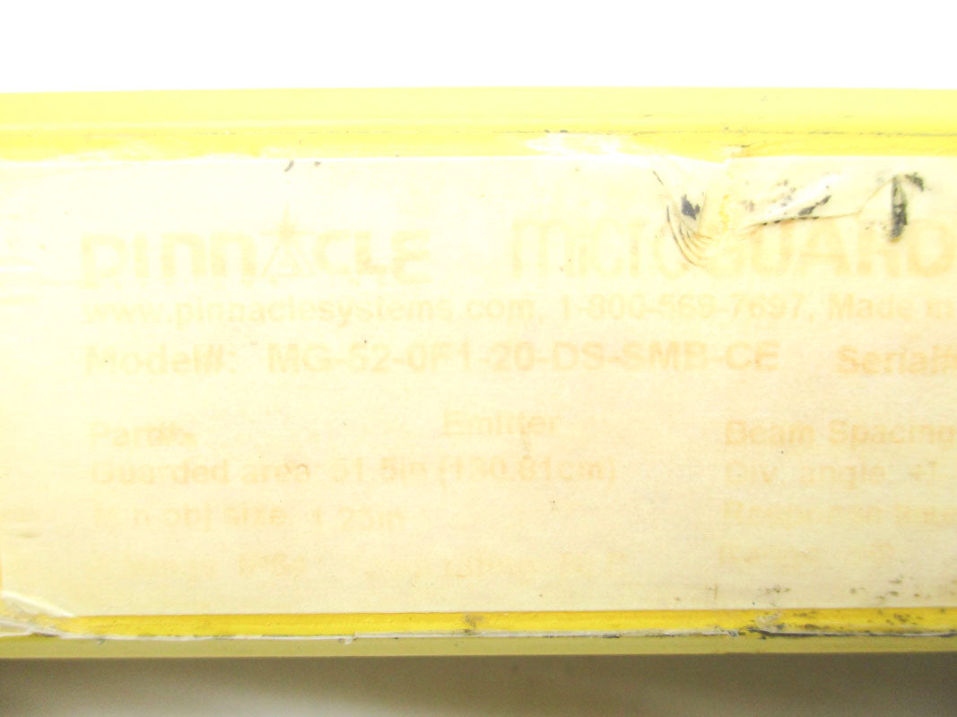 PINNACLE MG-52-0F1-20-DS-SMB-CE UNMP