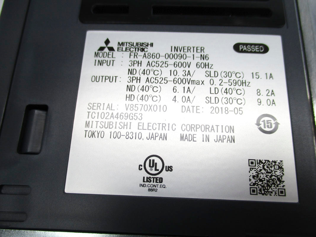 MITSUBISHI FR-A860-00090-1-N6 600V 15.1A NSMP