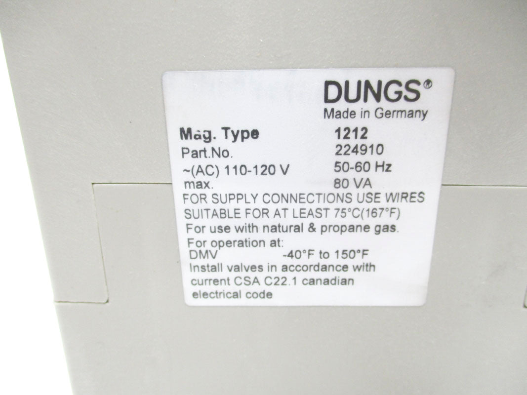 DUNG 224910 DMV-DLE703/602 120V 7PSI NSNP
