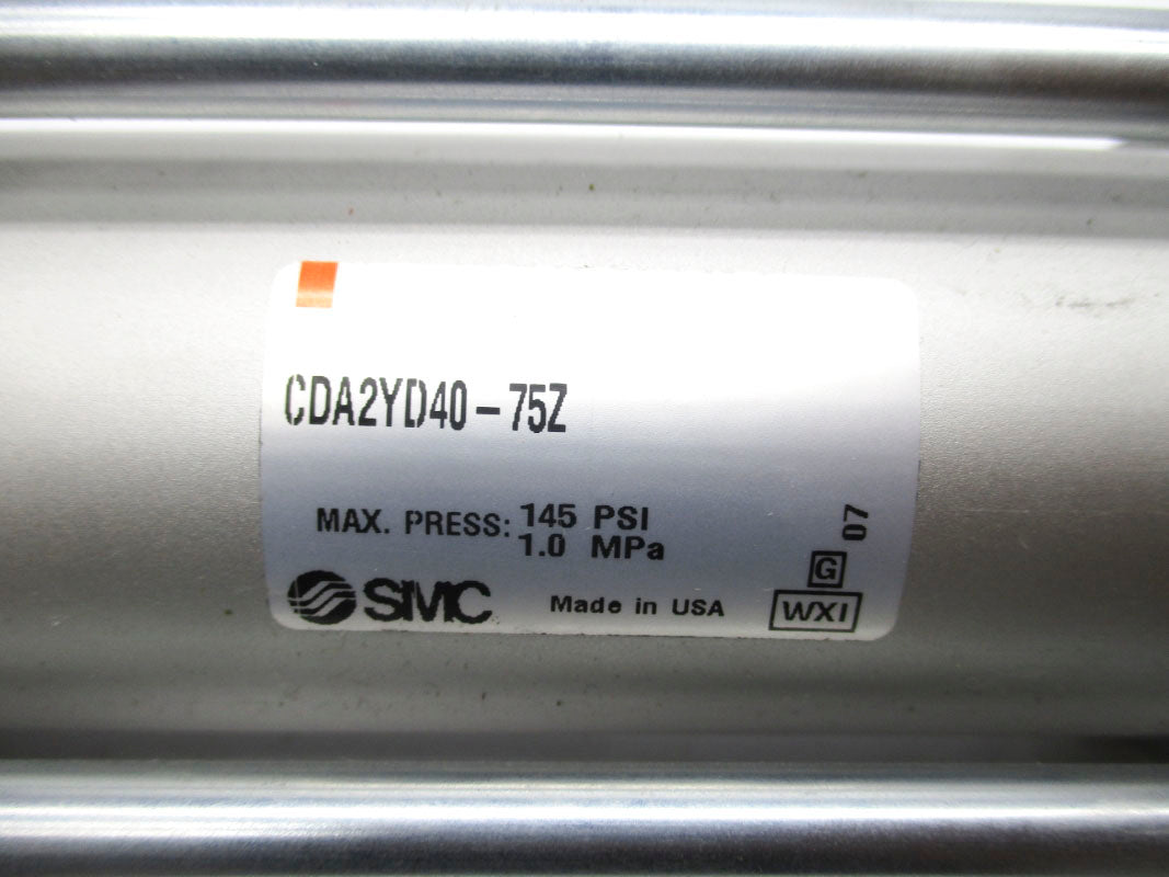 SMC CDA2YD40-75Z 145PSI NSNP