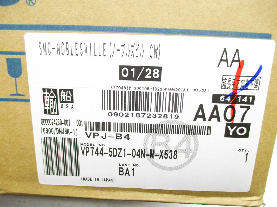 SMC VP744-5DZ1-04N-M-X538 NSFS