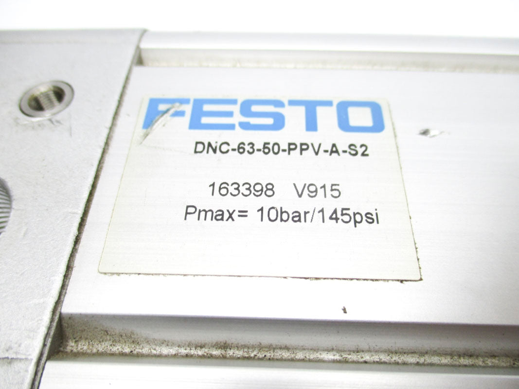 FESTO DNC-63-50-PPV-A-S2 163398 145PSI NSNP