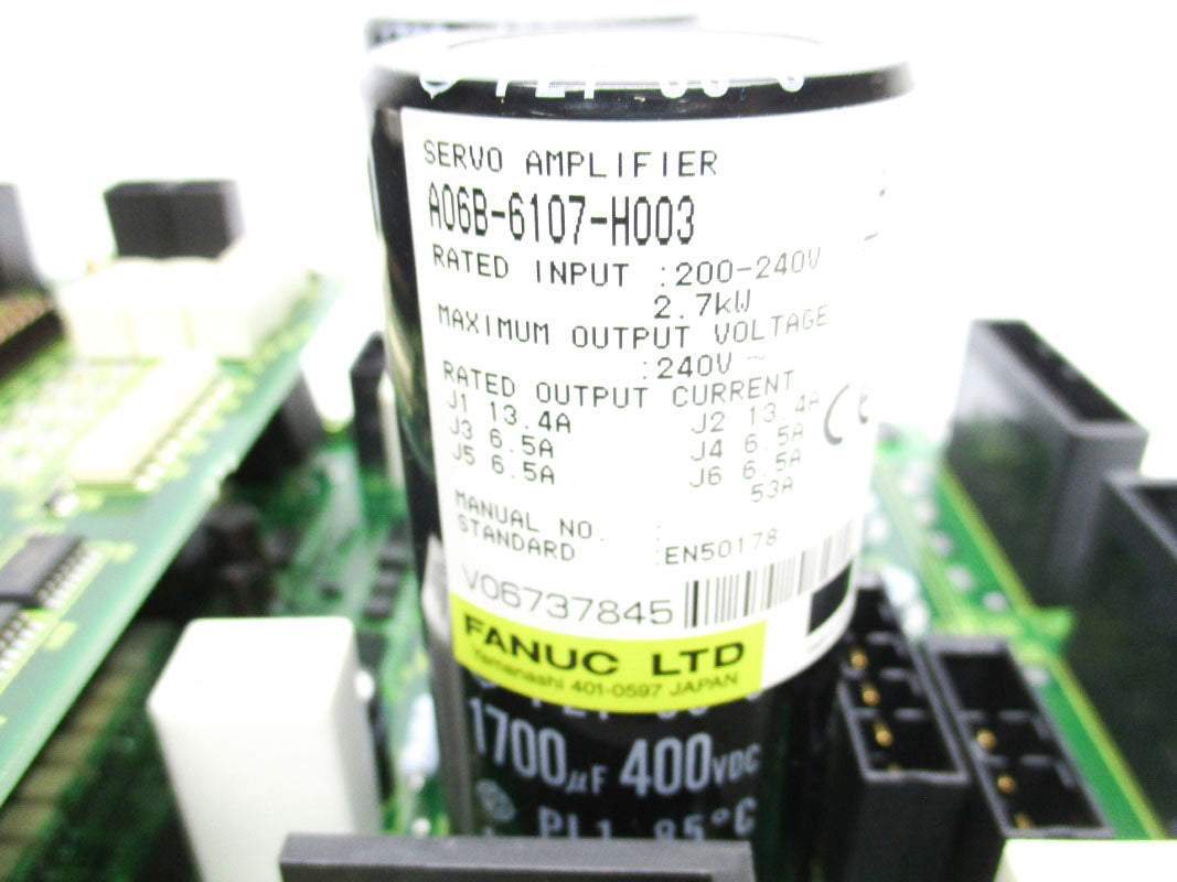 FANUC A06B-6107-H003 200-240V 53A NSMP