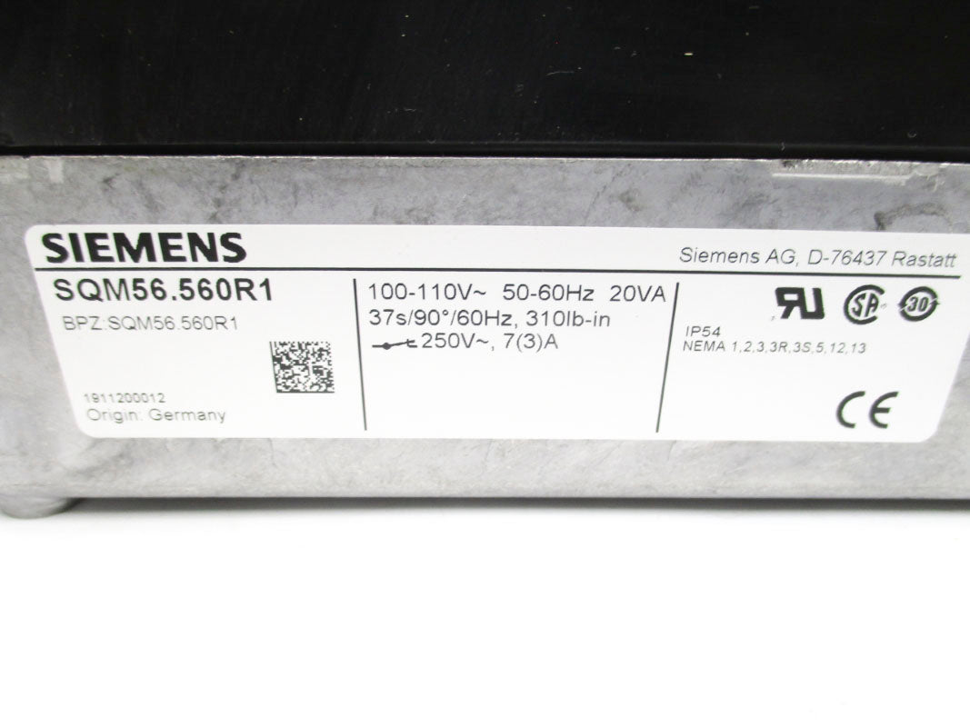 SIEMENS SQM56.564R1Z3 250V 7A NSNP