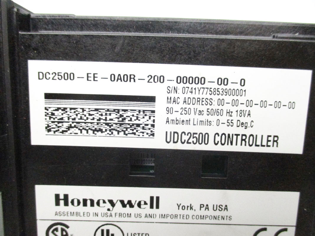 HONEYWELL DC2500-EE-0A0R-200-00000-00-0 90-250VAC NSMP