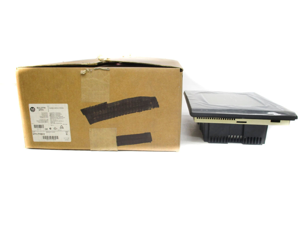 ALLEN BRADLEY 2711-T10C1 SER. D F/W 4.46 100-240VAC 0.4-0.25A NSMP