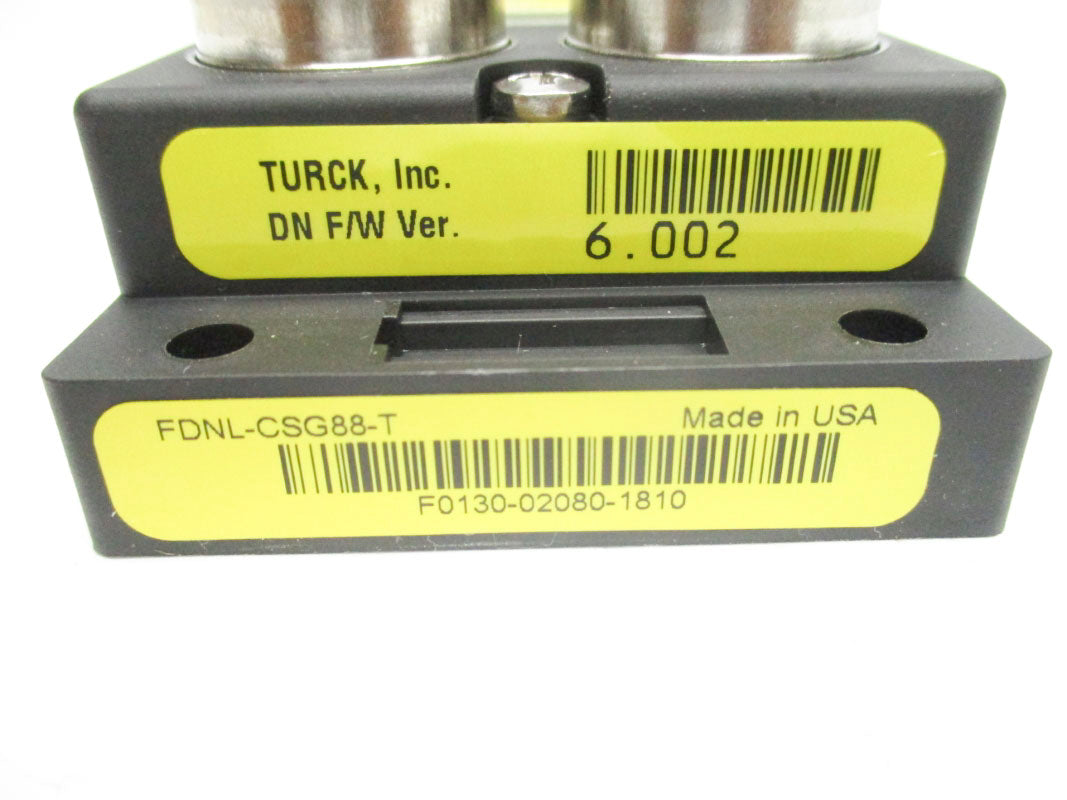 TURCK FDNL-CSG88-T 11-26VDC F/W 6.002 NSMP