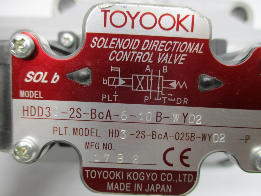 TOYOOKI HDD3C-2S-BCA-6-10B-WYD2 24VDC NSNP