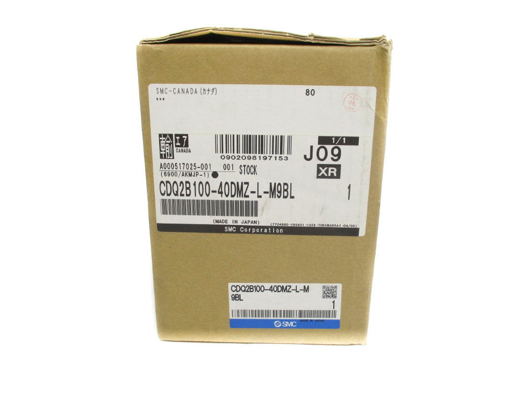 SMC CDQ2B100-40DMZ-L-M9BL NSFS