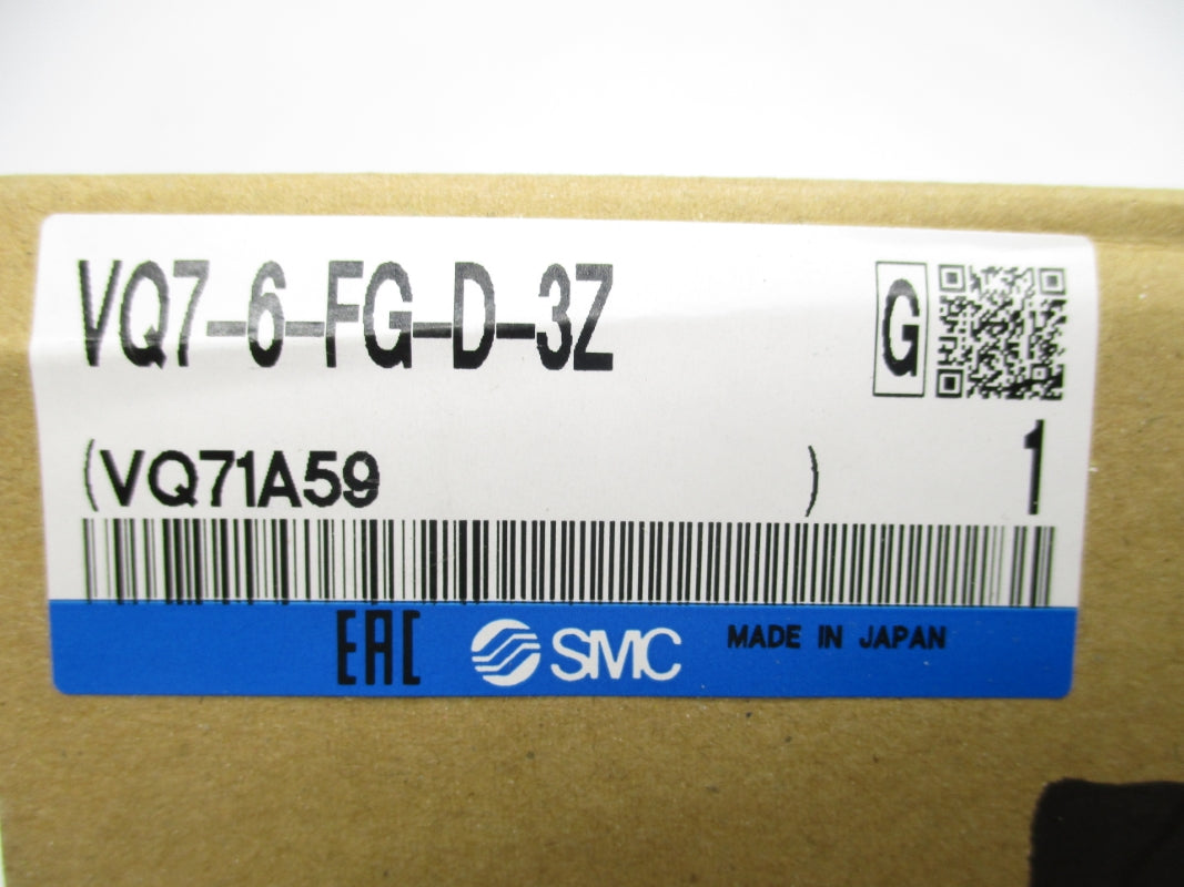 SMC VQ7-6-FG-D-3Z NSFS