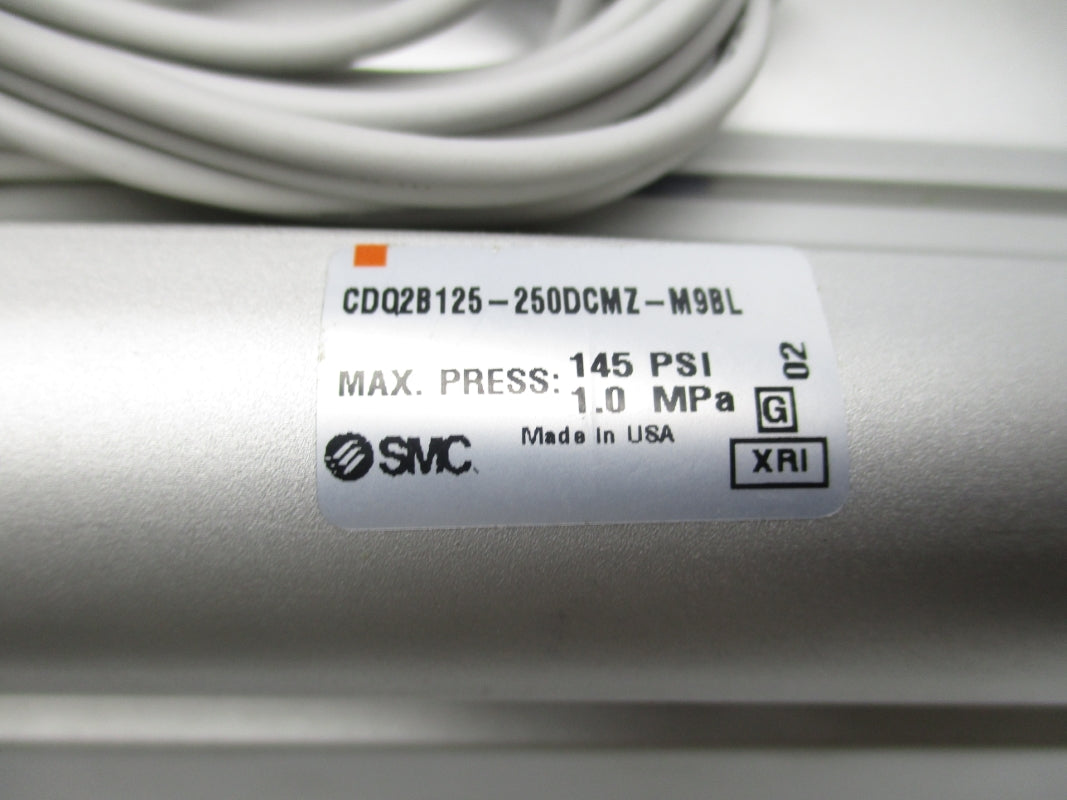 SMC CDQ2B125-250DCMZ-M9BL 145PSI NSNP